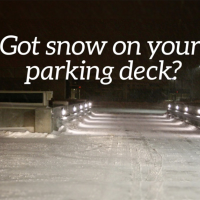 Got Snow On Your Parking Deck?